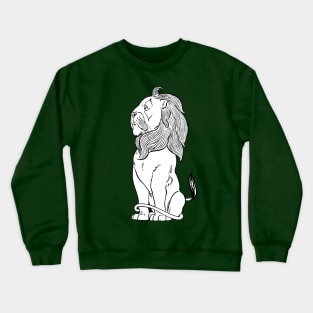 Lion from the Wizard of Oz Crewneck Sweatshirt